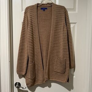 Apt. 9 Tan Knit Cardigan